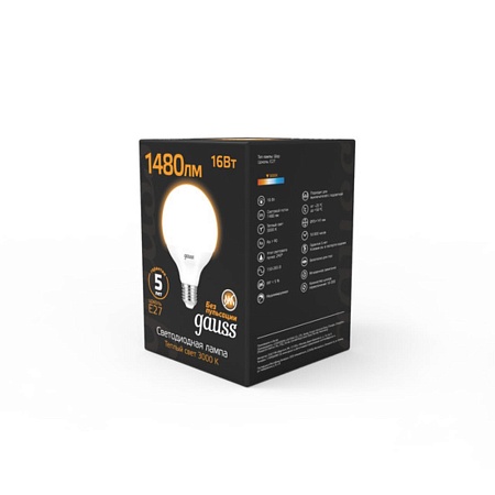 Светодиодная лампа GAUSS 105102116_GAUSS - фото