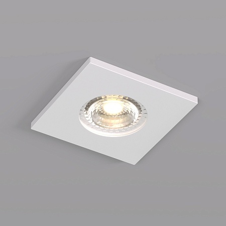 DK2031-WH Встраиваемый светильник, IP 20, 50 Вт, GU10, белый, алюминий - фото