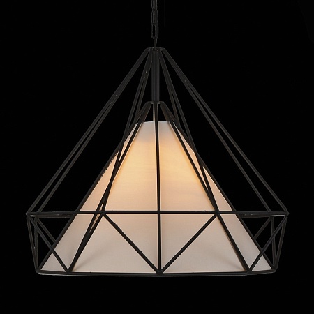 Светильник подвесной ST-Luce Черный/Черный, Белый E27 1*60W SL233.403.01 - фото