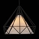 Светильник подвесной ST-Luce Черный/Черный, Белый E27 1*60W SL233.403.01 - фото