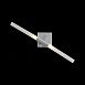 Бра ST-Luce Серебристый/Белый G9 2*5W SL947.101.02 - фото