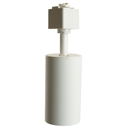 Светильник Feron AL198 трековый однофазный на шинопровод под лампу GU10, белый с антибликовой сеточкой - фото