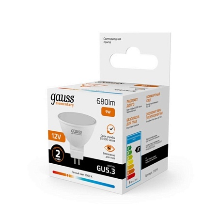 Светодиодная лампа GAUSS 11519_GAUSS - фото