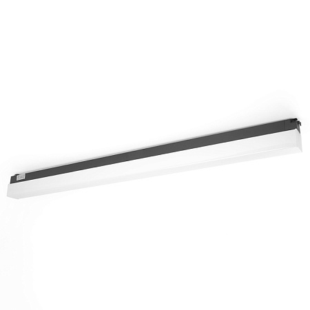 Светодиодный светильник Feron AL120 трековый однофазный на шинопровод 60W 4000K 160 градусов черный - фото