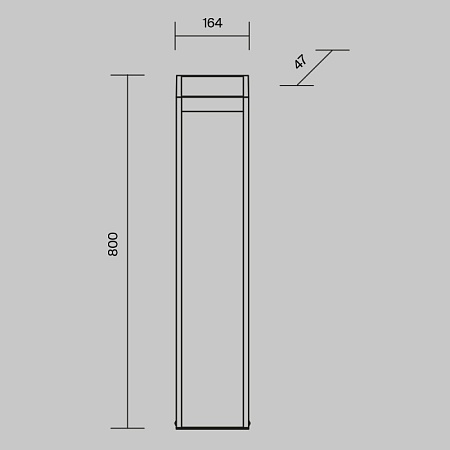 Ландшафтный светильник Outdoor Sten O444FL-L13GF3K2 - фото