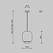 Подвесной светильник Maytoni MOD466PL-L12GR3K - фото
