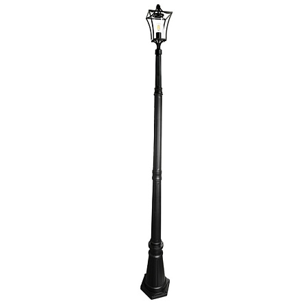 Светильник садово-парковый Feron  PL737 столб  60W 230V E27, черный - фото