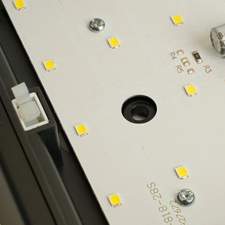 Выключатель 1-клавишный с окном для маркировки самовозвратный STEKKER, PSW10-214-54, открытой установки, 250В, 10А, IP54, белый/серый - фото