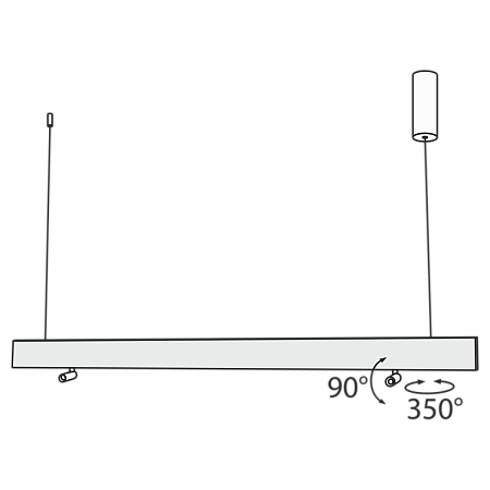 Подвесной светильник Technical Puntero P068PL-L27B4K - фото