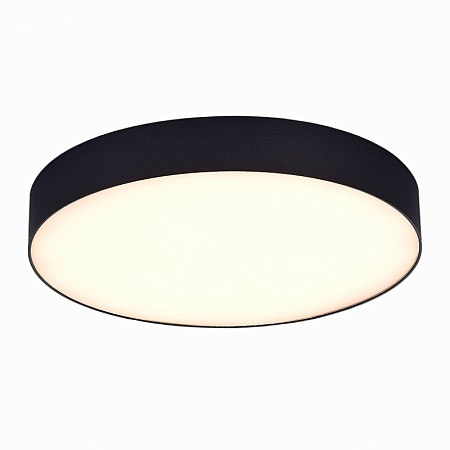 Светильник потолочный Черный LED 1*36W 3000K 3 240Lm Ra>90 120° IP20 D300xH55 180-240V ST606.432.36 - фото