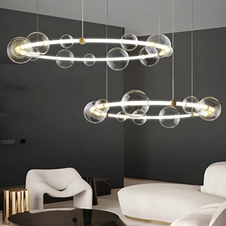 Подвесная Люстра Sessa Ring D107 Imperiumloft 195006-23 - фото