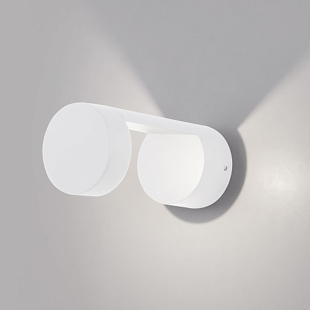Уличный настенный светодиодный светильник Nimbus IP54 1540 TECHNO LED белый Elektrostandard - фото