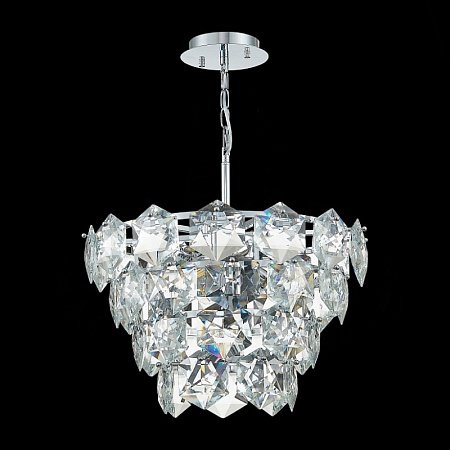 Люстра подвесная ST-Luce Хром/Прозрачный E14 6*40W SL1631.103.06 - фото