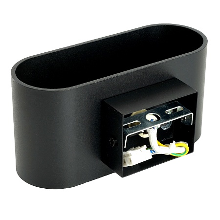 Светильник настенный Feron ML1780 Oval MR16 35W, 230V, G9,15W, чёрный IP20 - фото