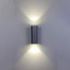 Фасадный светильник ARTE LAMP A2815AL-2BK - фото