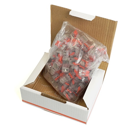 Универсальная компактная клемма 2-проводная STEKKER, LD221-412 - фото