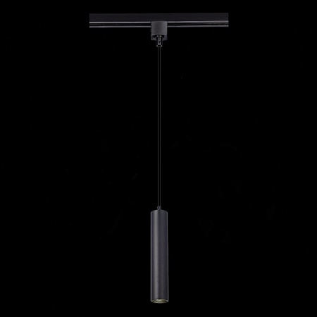 Светильник трековый Черный GU10 1*50W IP20 D54xH290 220V Без ламп ST151.406.01 - фото