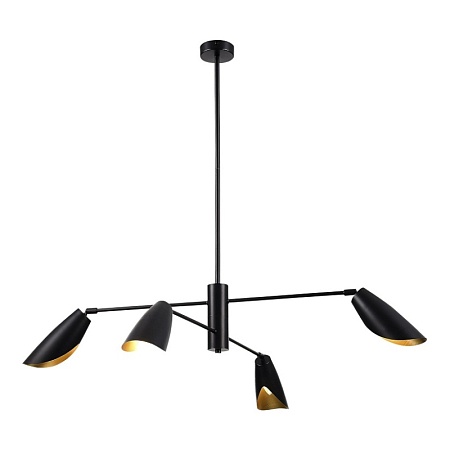 Светильник подвесной Черный/Черный E14 4*60W SLE1254-403-04 - фото
