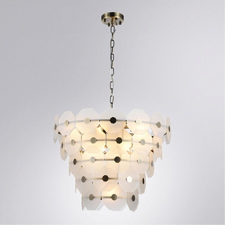 Подвесная люстра Arte Lamp LAMBRUSCO A4069LM-13AB - фото