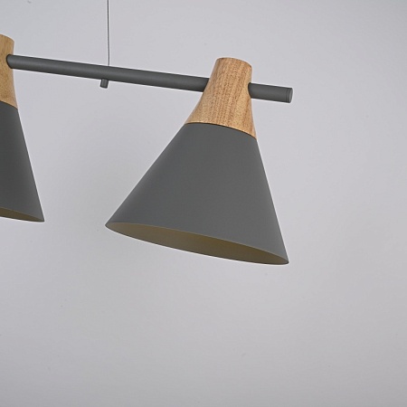 Реечный Подвесной Светильник Next Gray Imperiumloft 191620-26 - фото