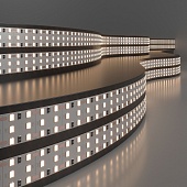 Лента светодиодная 360 LED 26 Вт IP20 трехрядная 3300К теплый белый, 5м 2835 24V 360Led 26W IP20 Elektrostandard