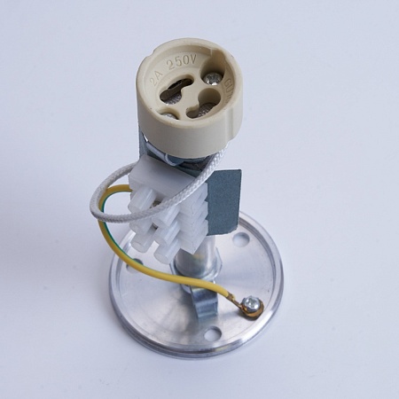 Светильник потолочный Feron ML182 MR16 35W 230V, черный, золото - фото