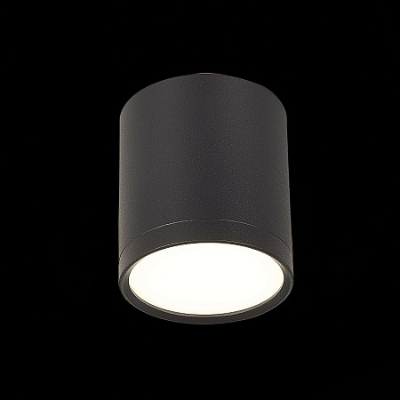 Светильник потолочный Черный LED 1*5W 4000K 390Lm Ra>90 120° IP20 D68xH75 170-240V ST113.442.05 - фото