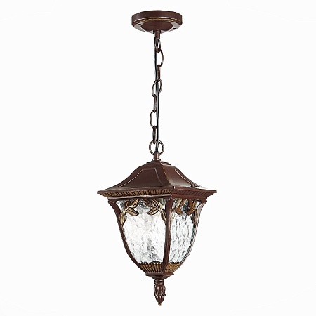 Светильник уличный подвесной ST-Luce Кофейный/Кофейный, Прозрачный E27 1*60W SL083.703.01 - фото