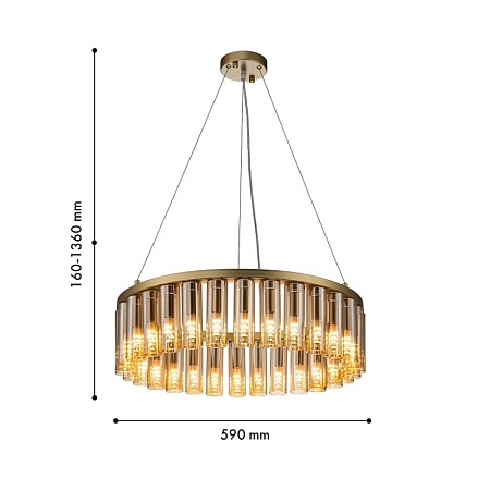 Подвесная люстра Favourite 4503-30P - фото