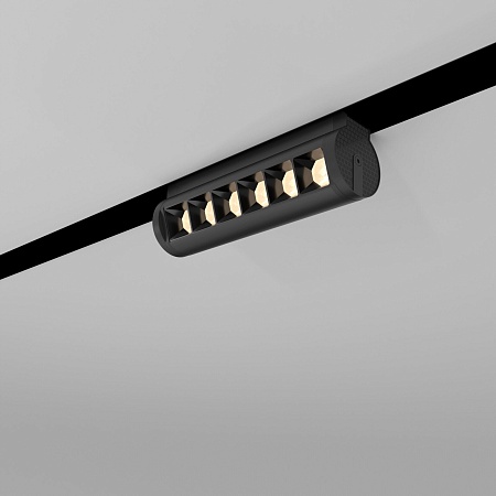 Slim Magnetic Трековый светильник 6W 4200K Alter чёрный 85048/01 85048/01 Elektrostandard - фото