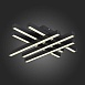 Люстра потолочная ST-Luce Черный/Белый,Черный LED 1*36W 3000K/4000K/6000K SL933.402.06 - фото