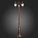 Светильник уличный наземный ST-Luce Бронза/Бронза, Прозрачный E27 3*60W SL082.205.03 - фото