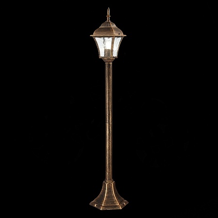 Светильник уличный наземный ST-Luce Бронза/Бронза, Прозрачный E27 1*60W SL082.215.01 - фото