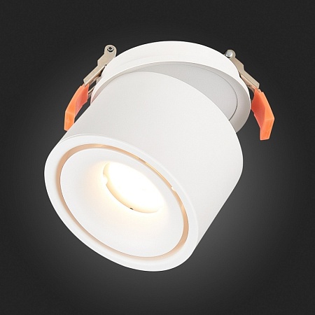 Св-к встр. Белый LED 1*12W 3000K 1 000Lm Ra>90 36° IP20 D100xH105 170-240V ST652.538.12 - фото