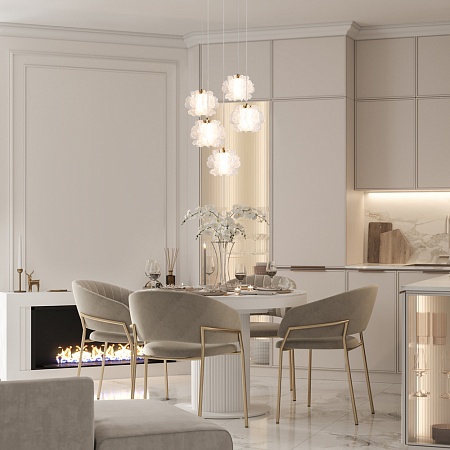 Подвесной светильник Freya FR5579PL-L40BS - фото