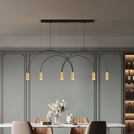 Подвесной Светильник Arc 3 Gold Imperiumloft 189567-26 - фото