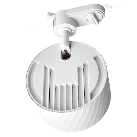 Светильник Feron AL126 трековый однофазный на шинопровод под лампу GX70, белый - фото