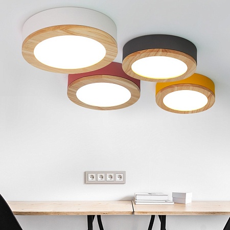 Потолочная Люстра Wudda D30 Серый Imperiumloft 179761-26 - фото