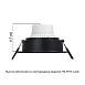 Точечный встраиваемый светильник ARTE LAMP A2464PL-1BK - фото