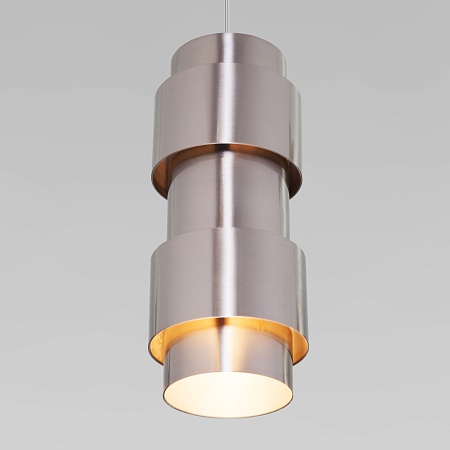Подвесной акцентный светильник Eurosvet 50235/1 никель - фото