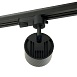 Светильник Feron AL125 трековый однофазный на шинопровод под лампу GX53, черный - фото