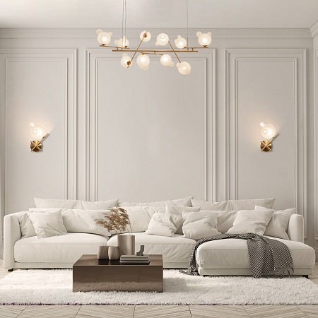 Настенный светильник (бра) Freya Flaty  FR5374WL-01BS - фото