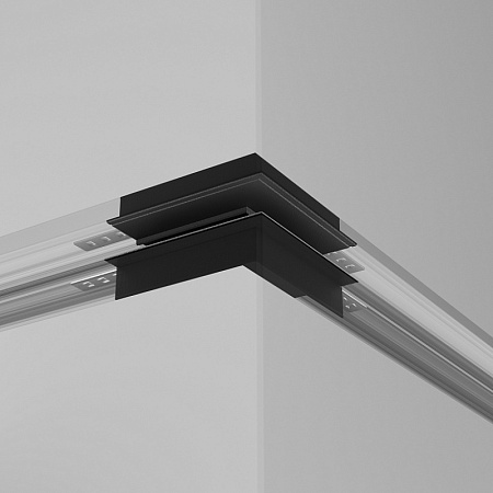 Коннектор внешний Exility встраиваемый черный - фото