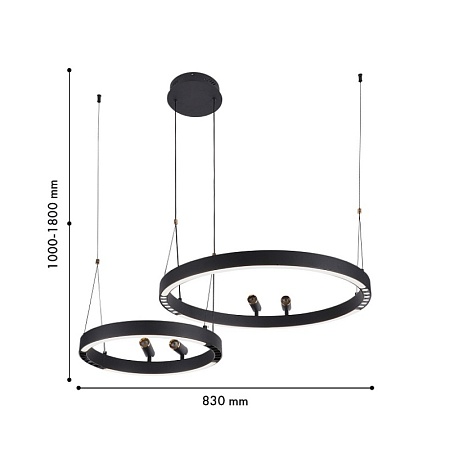 Подвесная люстра F-Promo 4474-2P - фото