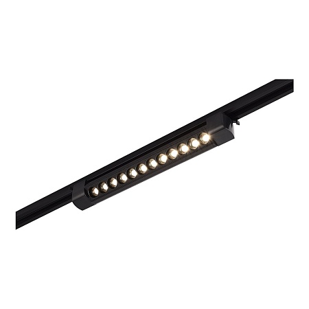 Св-к трек. Черный LED 1*10W 4000K 875Lm Ra90 24 IP20 L387xW49xH54 170-240VV ST367.446.10 - фото