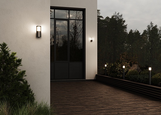 Настенный светильник (бра) Outdoor O492WL-01GF - фото