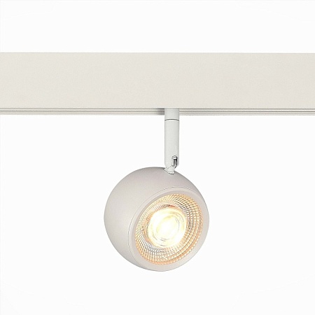 Магнитный трековый светильник Белый LED 1*10W 3000K 470Lm Ra>80 36° IP20 L120xW50xH176 ST355.536.10 - фото
