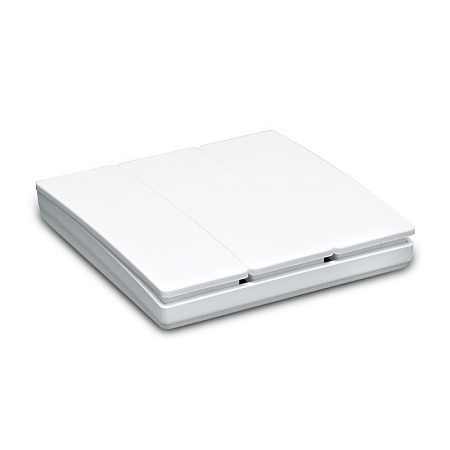 Выключатель беспроводной FERON TM83 SMART, 7мВт, IP20, трехклавишный, белый - фото