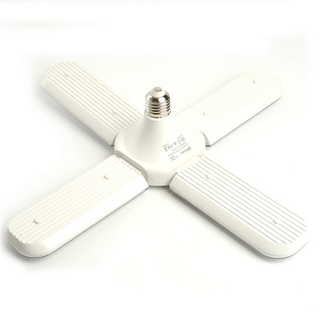 Лампа светодиодная 4-х лепестковая Feron LB-7000 E27 40W 175-265V красно-синий спектр - фото