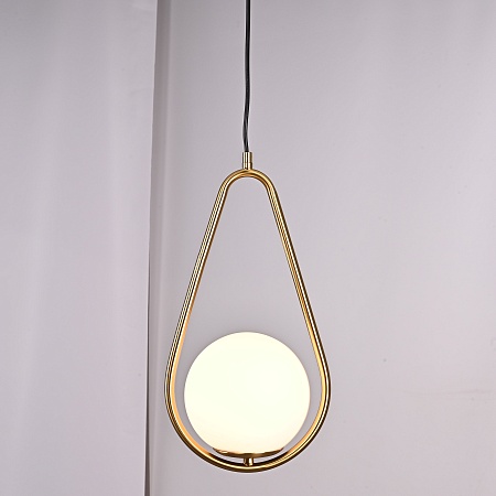 Подвесной Светильник Hoop Drop Brass Imperiumloft 213739-26 - фото